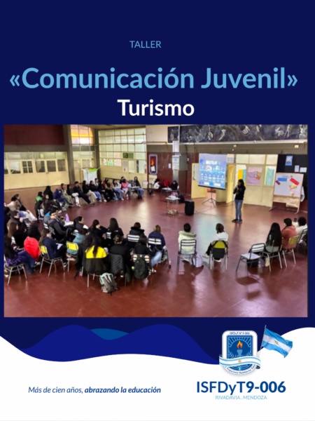 Estudiantes de Turismo participaron del taller “Comunicación Juvenil”