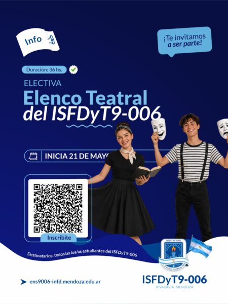 El Instituto suma una nueva propuesta electiva: Elenco Teatral