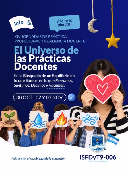 El universo de las prácticas docentes: XIV Jornadas de Práctica Profesional y Residencia Docente